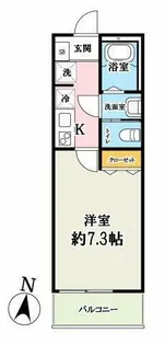 リーラ東川口【3階】の間取り