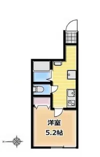 B・キャッスル十条【1階】の間取り
