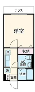 アンソレイエ鴻巣【3階】の間取り