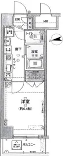 スパシエフィールドS新都心【5階】の間取り