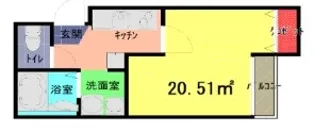 アークシティ指扇【1階】の間取り