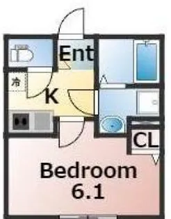 ノワール指扇【2階】の間取り