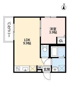 DOEL【1階】の間取り
