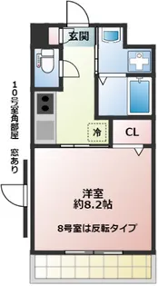 プロスペリタ大宮S【1階】の間取り