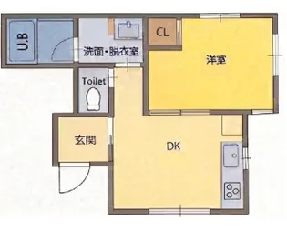 ROSSO鴻巣【1階】の間取り