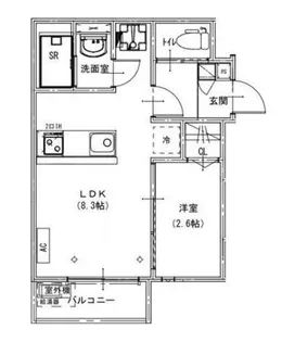 KEIAI RESIDENCE 北上尾Ⅳ【1階】の間取り
