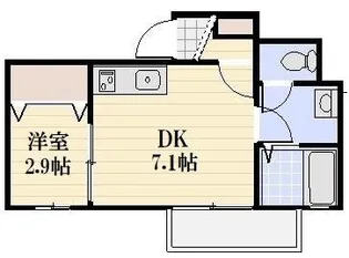 カサート浦和【2階】の間取り