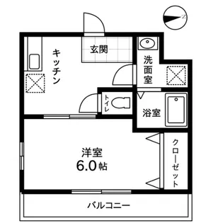 フローラルパレス大成【3階】の間取り