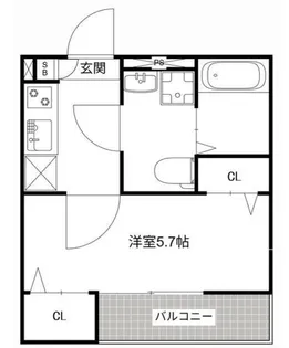 MQuarto新座Ⅱ【2階】の間取り