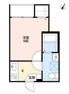 フォレスト南与野【2階】の間取り
