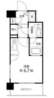 サンセール与野本町【2階】の間取り