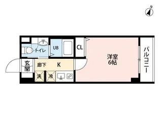 TM美園【1階】の間取り