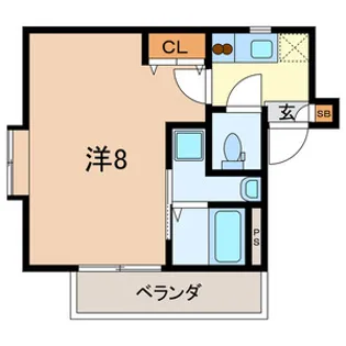 ペアドレン【2階】の間取り
