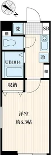 コンフォート東浦和【1階】の間取り