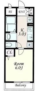 サンプレイス【3階】の間取り