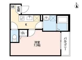 PRIME(プライム)【1階】の間取り