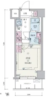 リヴシティ武蔵浦和【10階】の間取り
