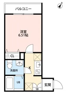 プレジール【1階】の間取り