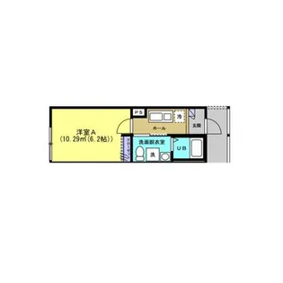 アバロン五番町【1階】の間取り