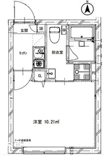 フラシア王子 【1階】の間取り