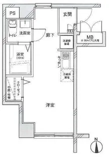 ヴェルト川口並木【2階】の間取り