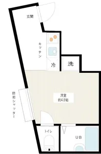 サンガーデン駒込【1階】の間取り