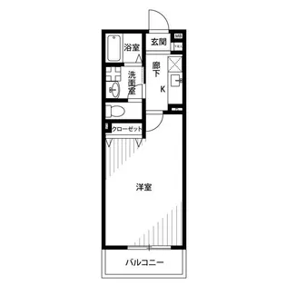アムール そよ風【2階】の間取り