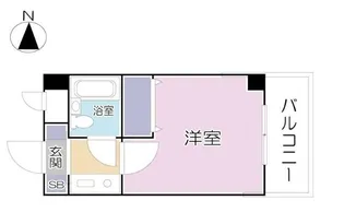 ラポール南浦和【3階】の間取り