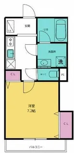 イーストタウンMTK【1階】の間取り
