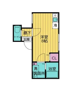 MELDIA大宮Ⅲ【3階】の間取り