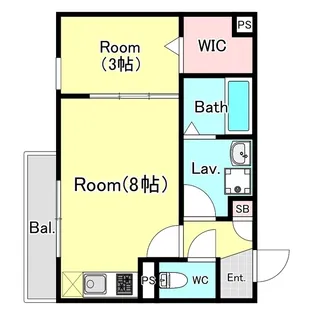 ジーメゾン岩槻上里【1階】の間取り