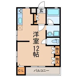 スペースワン【2階】の間取り