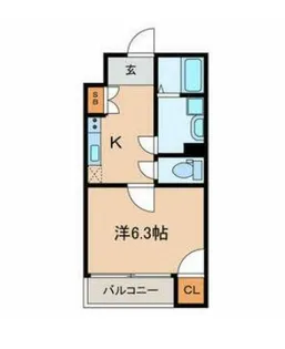 メルディア川口西青木【3階】の間取り