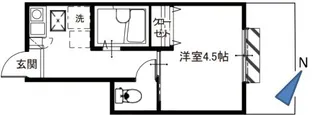 MELDIA与野本町【1階】の間取り