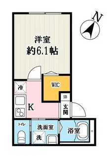 キャメル大成【1階】の間取り