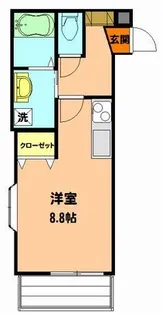 CASA北与野【2階】の間取り