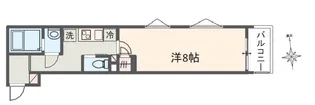 MELDIA大和田Ⅳ【3階】の間取り