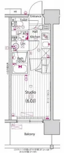 ガーラ・プライム川口【3階】の間取り