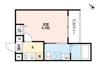 ROBOT HOUSE 蕨(ロボットハウスワラビ)【3階】の間取り