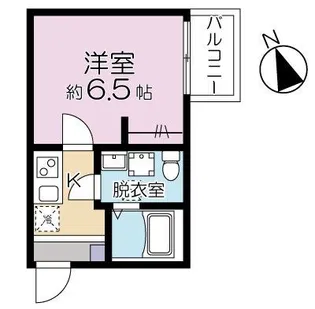 アイクル西川口【1階】の間取り