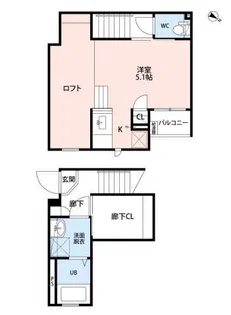 CB原市ジョイア【2階】の間取り
