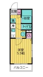 MELDIA大宮Ⅲ【3階】の間取り