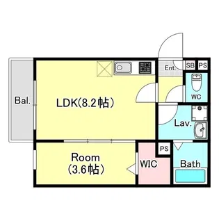 ジーメゾン岩槻上里【1階】の間取り