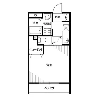 アムール AKIRA【2階】の間取り