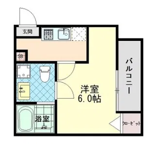 グランメゾン東川口【2階】の間取り