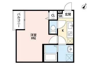 air(エアー)【2階】の間取り