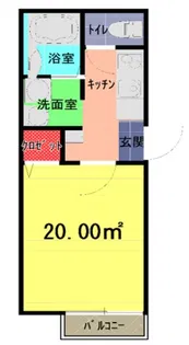 レガーロ春日部【2階】の間取り