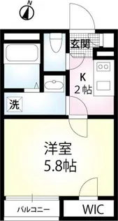 カーサ ツカサ【1階】の間取り