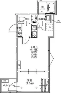 KEIAI RESIDENCE 日進【2階】の間取り