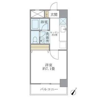 シルフィ大宮【3階】の間取り